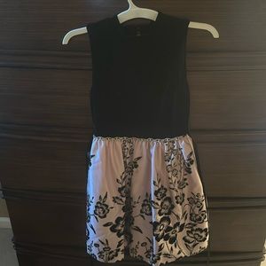 Children’s dress size 12. Velvet top with satin bottom.